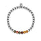 Wild | Silber | Roter Picasso-Jaspis | Edelstein-Ausdrucksarmband